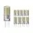 Confezione Multipack 10x Noxion Bolt LED Capsule G9 4.8W 600lm - 827 Bianco Molto Caldo | Sostitutiva 50W