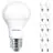 Confezione Multipack 10x Philips Corepro LEDbulb E27 Pera Ghiaccio 12.5W 1521lm - 940 Bianco Freddo | Miglior resa cromatica - Sostitutiva 100W