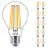 Confezione Multipack 10x Philips Corepro LEDbulb E27 Pera Chiara 17W 2452lm - 827 Bianco Molto Caldo | Sostitutiva 150W