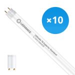 Confezione Multipack 10x Ledvance Tubo LED T8 Superior (EM Mains) Standard Output 5.1W 810lm - 830 Luce Calda | 44cm - Sostitutiva 15W