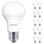 Confezione Multipack 10x Philips Corepro LEDbulb E27 Pera Ghiaccio 12.5W 1521lm - 940 Bianco Freddo | Miglior resa cromatica - Sostitutiva 100W